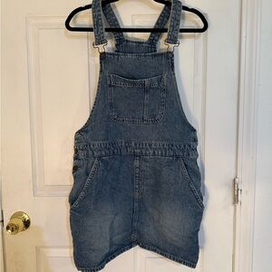 H&M Wash Denim Overall dress